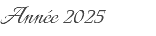 Année 2025